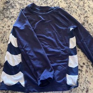 Navy long sleeve rash guard size 3t